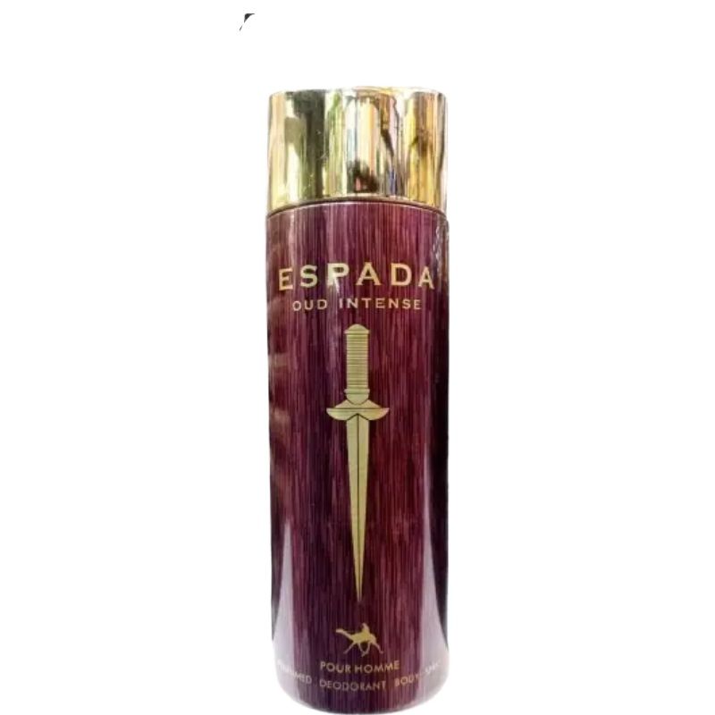 EMPER Espada Oud Intense Pour Homme Deodorant Body Spray 200ml Long-Lasting Fresh & Oud‑Infused Masculine Fragrance