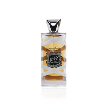 Lattafa Oud Mood Silver Reminiscence Eau De Parfum 100ml – Long Lasting Rich Oud Masculine Fragrance for Men