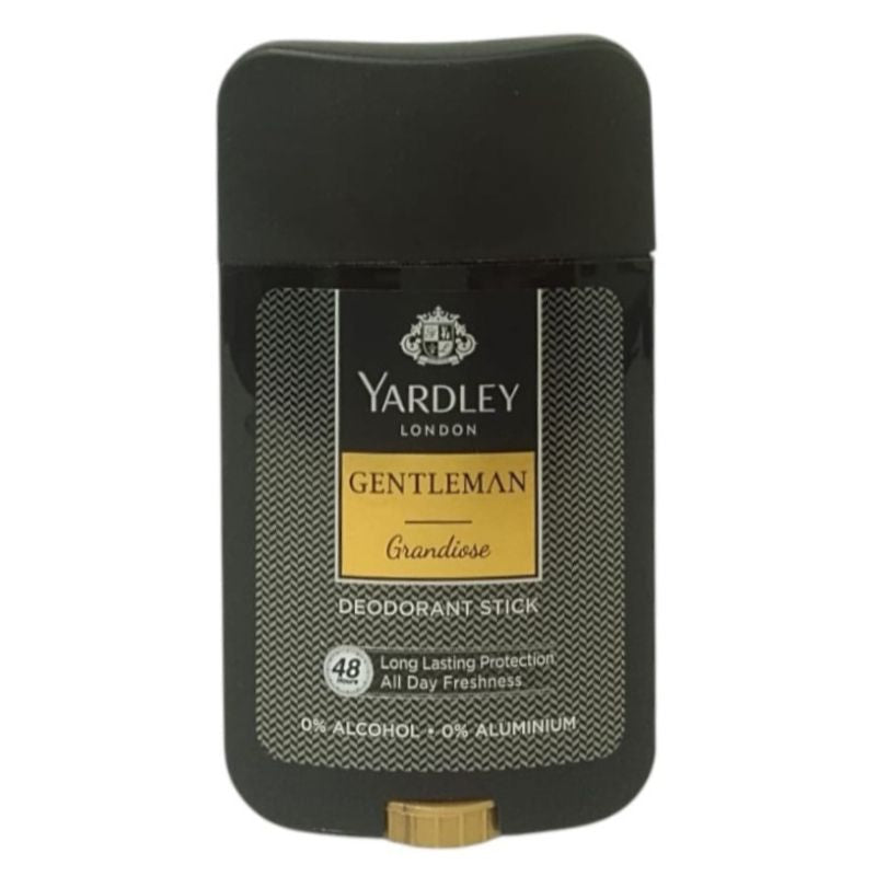 Yardley London Gentleman Grandiose Deodorant Stick 50g - Long Lasting Fresh Masculine Fragrance Antiperspirant for Men