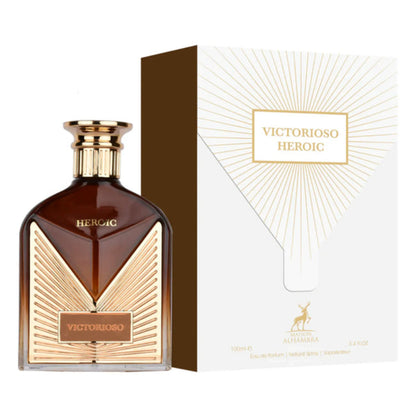 Victorioso Heroic Eau De Parfum by Maison Alhambra 100ml Long-Lasting Powerful & Masculine Fragrance