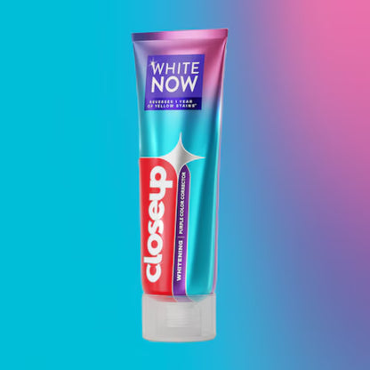 Colgate Closeup Whitening Purple Toothpaste 95g Stain Correction & Instant White Formula