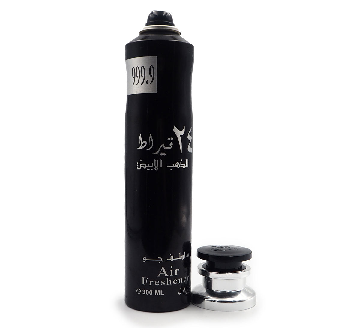 Lattafa 24 Carat White Gold Air Freshener 300ml - Long Lasting Luxury Arabic Room Spray with Fresh Elegant Fragrance
