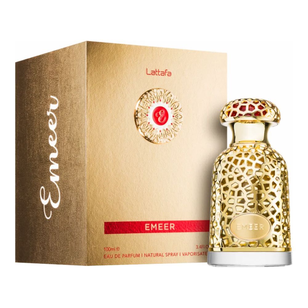 Lattafa Emeer Eau de Parfum 100ml - Original Long-Lasting Elegant Unisex Perfume for Men & Women