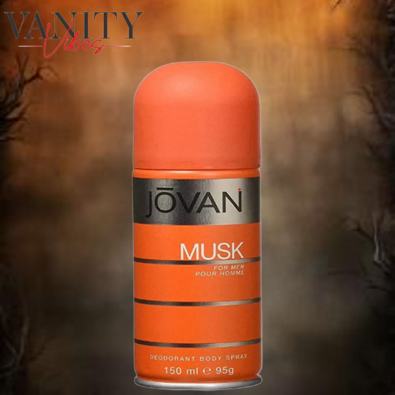 Musk by Jovan Deodorant Spray 150ml for Men