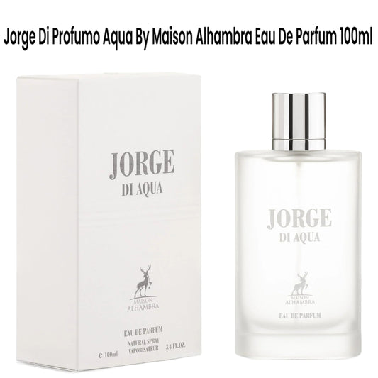 Jorge Di Profumo Aqua By Maison Alhambra Eau De Parfum 100ml