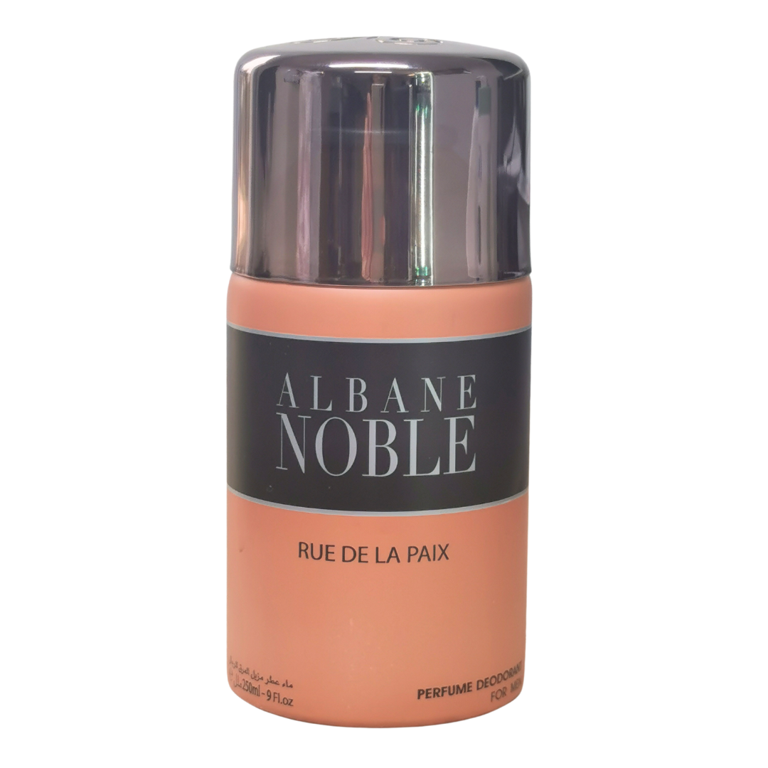 Albane Noble Pour Homme Rue de la Paix Body Spray 250ml Long-Lasting Elegant & Masculine Fragrance