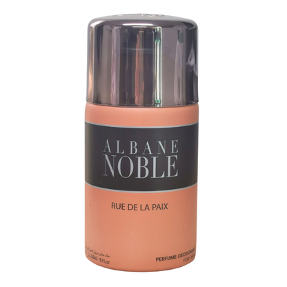 Albane Noble Pour Homme Rue de la Paix Body Spray 250ml Long-Lasting Elegant & Masculine Fragrance
