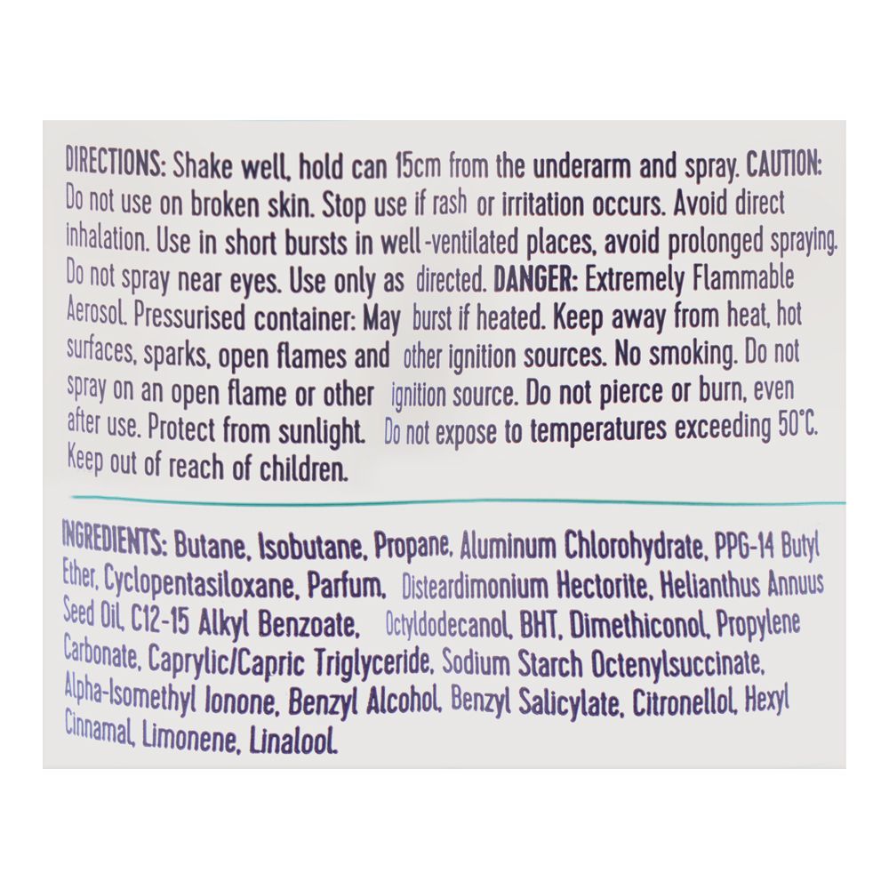 Sure Women Shower Fresh 48H Antiperspirant Deodorant Spray 200ml Long-Lasting Freshness & Odor Protection