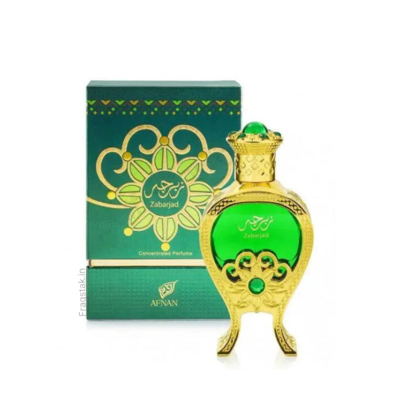 Aris Perfumes Zabarjad by Afnan Attar 20ml Concentrated Perfume Oil