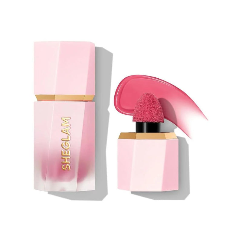 She Glam Sheglam Color Bloom Liquid Blush in Shade On Point 5.2 ml Natural Flush & Long-Lasting Glow