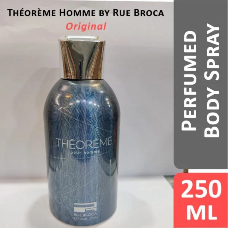 Theoreme Pour Homme by Rue Broca Body Spray 250ml for Men
