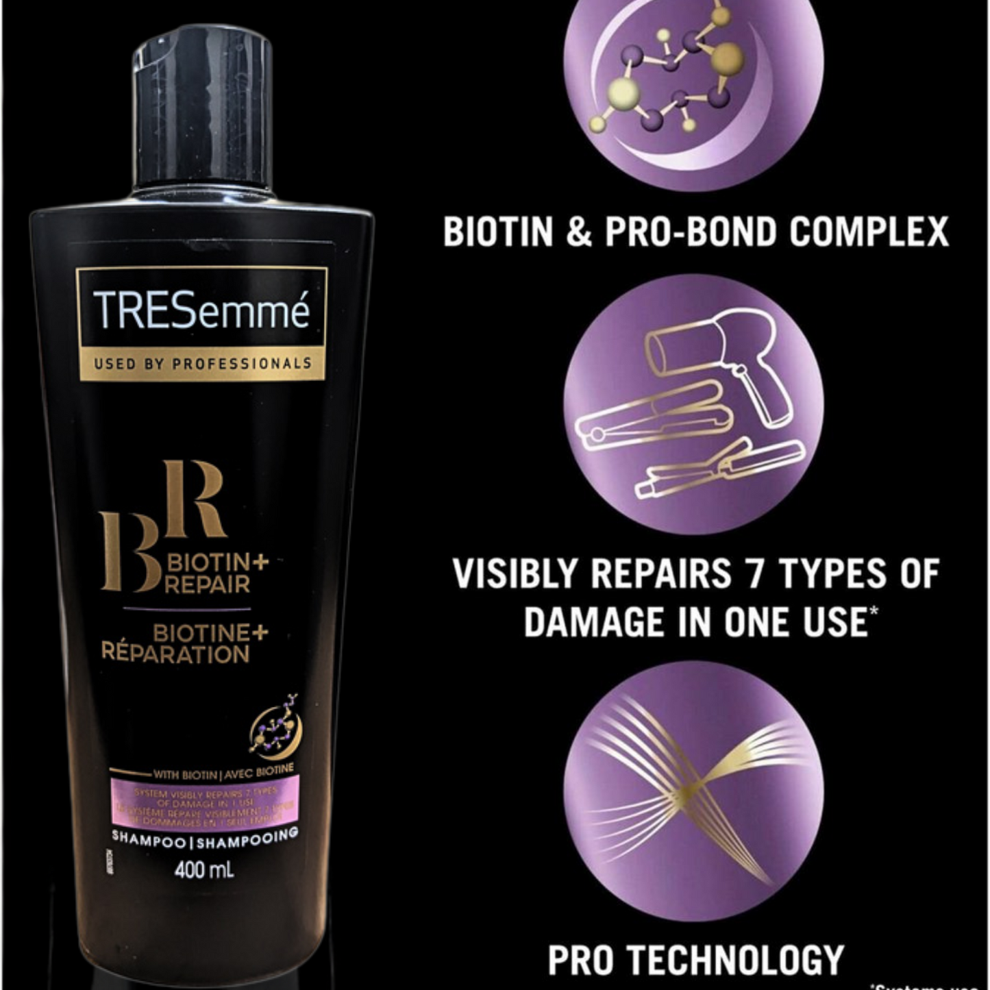 Tresemme Shampoo Biotin Repair 400ml