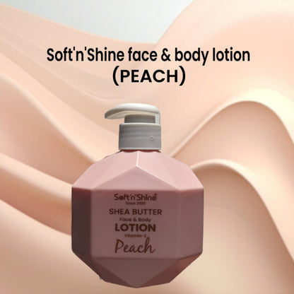 Soft'n'Shine face & body lotion (PEACH)