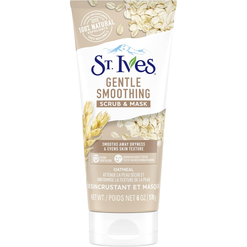 St. Ives Gentle Smoothing Oatmeal Facial Scrub & Mask 150g