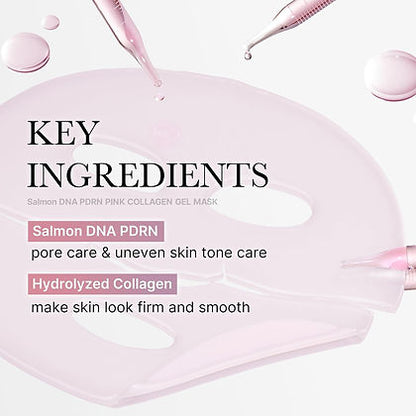Medicube PDRN Pink Collagen Gel Mask 28g x 4ea (4 Sheets)