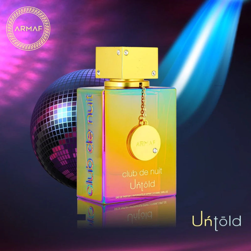 Aris Perfumes Armaf Club De Nuit Untold Eau de Parfum 105ml for Women & Men - Long Lasting Luxury Unisex Fragrance