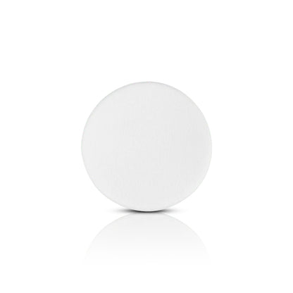 Color Institute Puff Round White