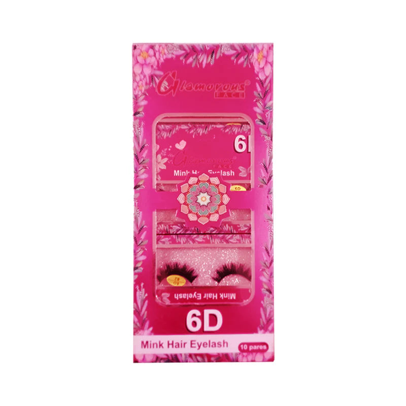 Glamorous Face 6D Mink Hair Eyelashes 10 Pieces (GF 8065)