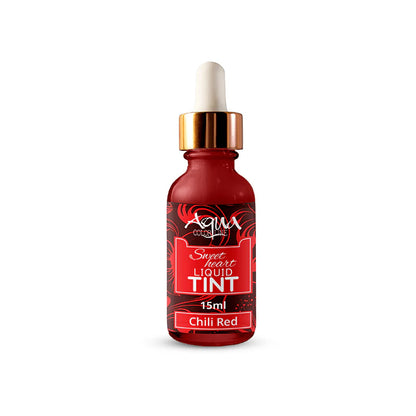 Aqua Color Line Sweet Heart Tint (Chili Red)