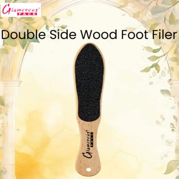 Glamorous Face Double Side Wood Foot Filer