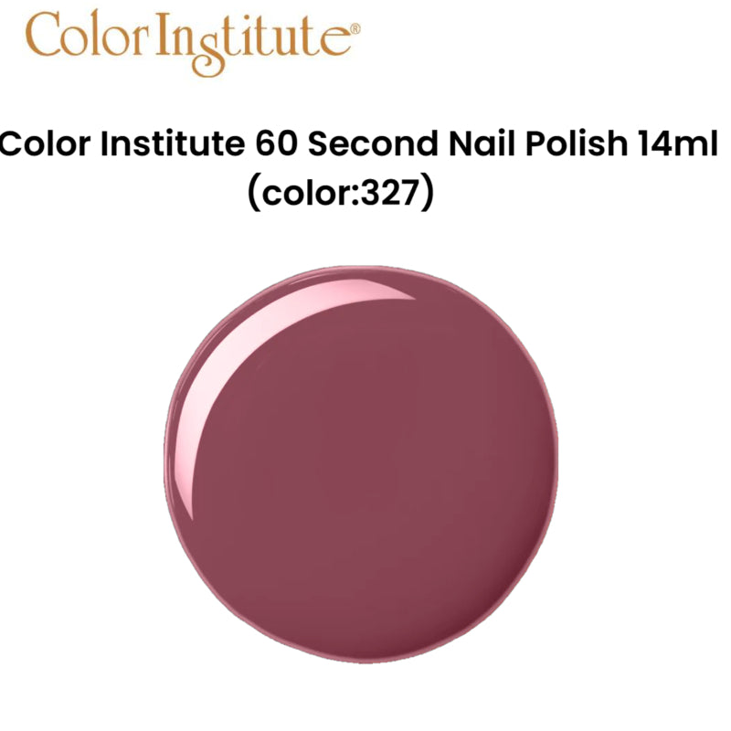Color Institute 60 Second Nail Polish 14ml (color:327)