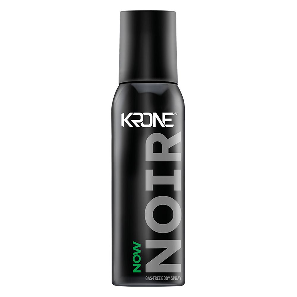 Krone Noir Now Gas-Free Body Spray 120ml Long-Lasting Fresh & Masculine Fragrance