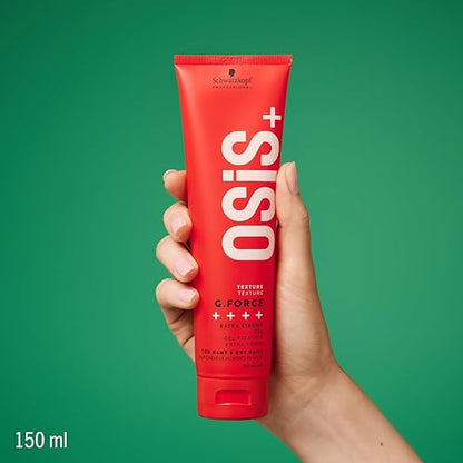 Schwarzkopf Osis+ G. Force Strong Hold Gel 150ml Long-Lasting Styling & Firm Hold