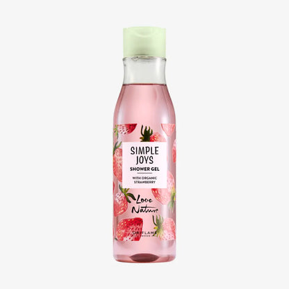 Oriflame Simple Joys Shower Gel Strawberry Love Nature 250ml