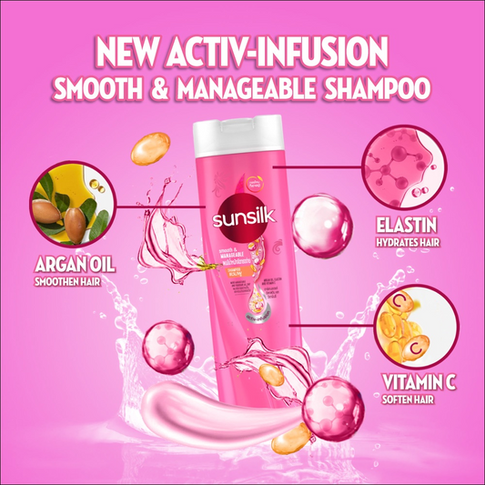 Sunsilk Smooth and Manageable Shampoo 300ml