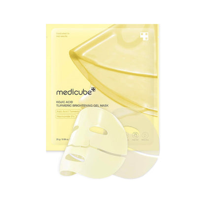 Medicube Kojic Acid Turmeric Brightening Gel Mask (Single Sheet)