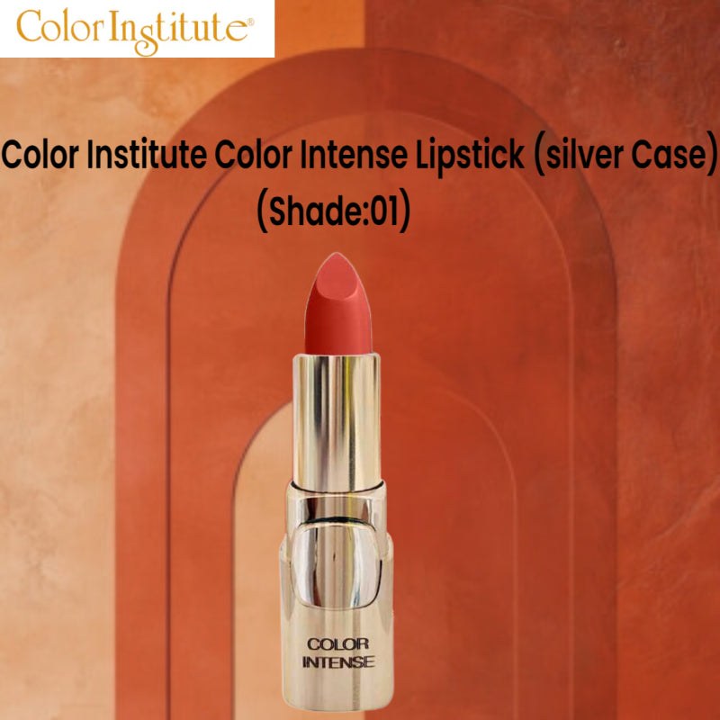 Color Institute Color Intense Lipstick (silver Case) (Shade:01)