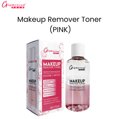 Glamorous Face Makeup Remover Toner (PINK)