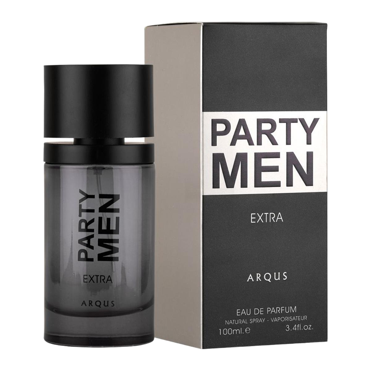 La Muse Party Men Extra Arqus Eau De Parfum 100ml – Long Lasting Original Fresh & Woody Masculine Fragrance for Men