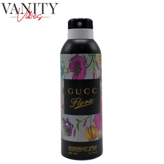 Gucc Flora Deodorant Spray 200ml Elegant Floral Fragrance & Long-Lasting Freshness