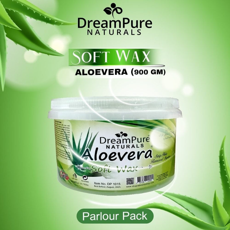 Dream Pure Natural Soft Wax Parlour Pack (ALOEVERA)