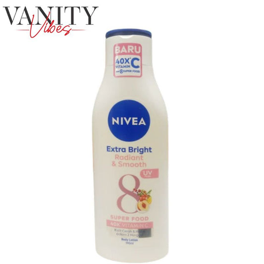 Nivea Extra Bright Radiant & Smooth 8 Superfoods Body Lotion 190ml