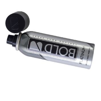 Bold Platinum Perfume Body Spray 120ml for Men & Women - Long Lasting Premium Fragrance Body Spray, Fresh Deodorant Spray, St