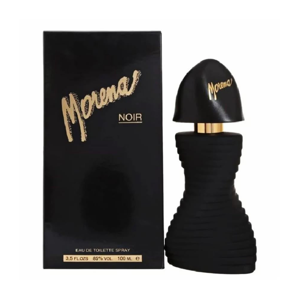 Morena Noir Eau de Toilette Spray 100ml - Long Lasting Elegant Fresh Fragrance for Men & Women