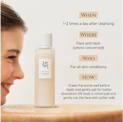 Beauty of Joseon Glow Replenishing Rice Milk 150 ml Deep Hydration & Natural Radiance Boost (K Beauty)