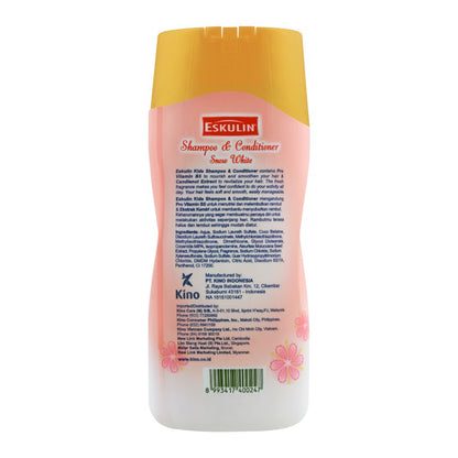 Eskulin Snow White Kids Shampoo & Conditioner 200ml