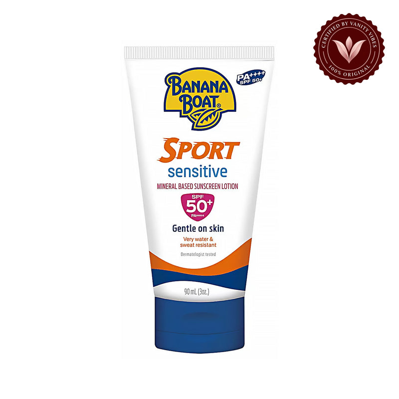 Banana Boat Sport Sensitive SPF 50+ Sunscreen Lotion 90ml — secondary image