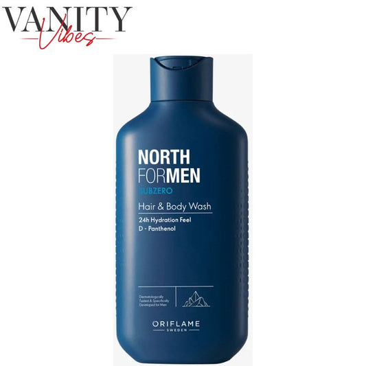 Oriflame North For Men Subzero Hair & Body Wash 250ml