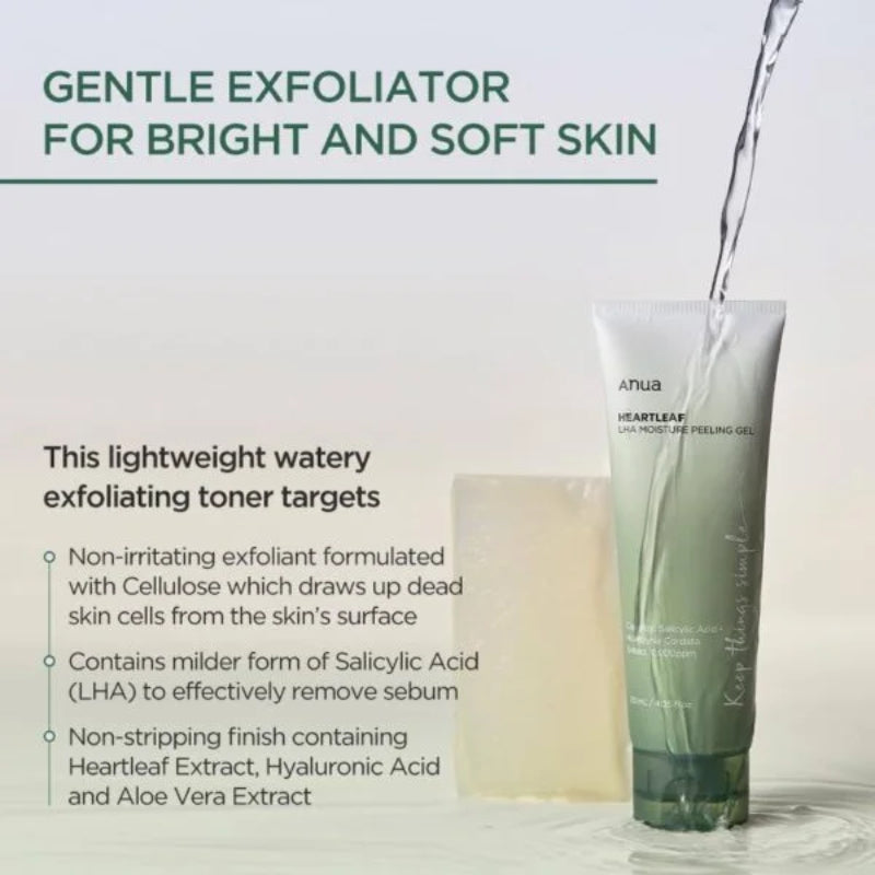 ANUA Heartleaf LHA Moisture Peeling Gel 120ml