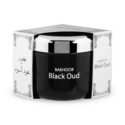 Hamidi Bakhoor Black Oud 70g – Premium Arabic Incense Chips for Long Lasting Strong Oud Fragrance Home Aroma
