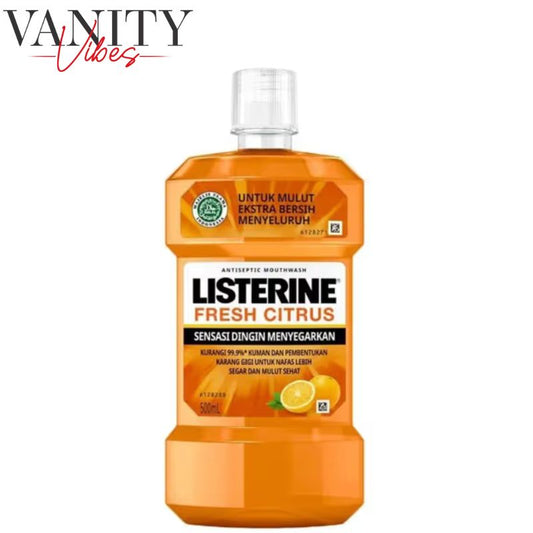 Listerine Fresh Citrus Mouthwash 250 ml Fresh Breath & Oral Care Protection