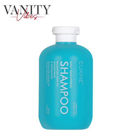 Euxine Daily Smoothing Shampoo Balanced Skin PH Smoothing & Hydrating 500ml