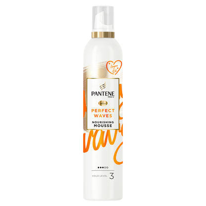 Pantene Pro-V Perfect Waves Nourishing Mousse 200 ml Hold Level 3 Soft Waves & Nourishing Styling