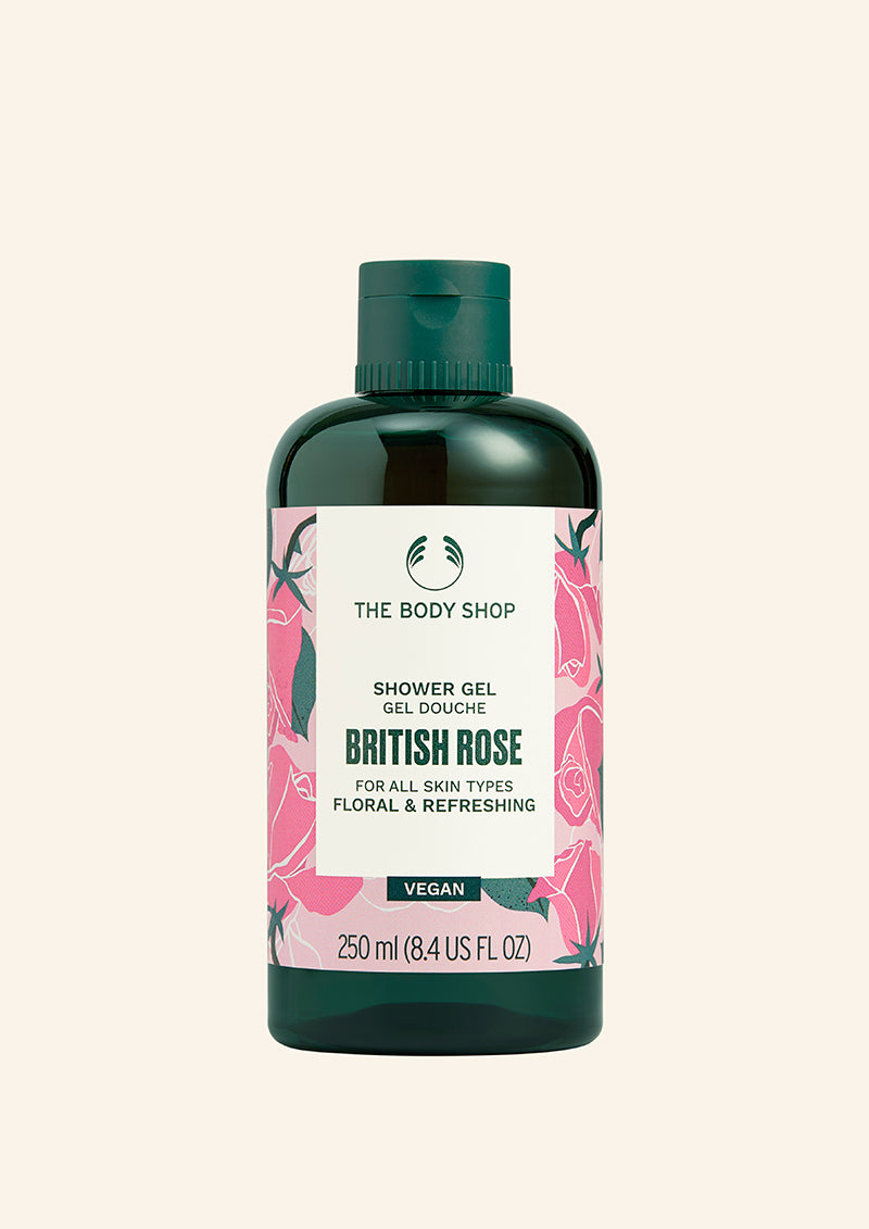 The Body Shop British Rose Shower Gel 250ML)