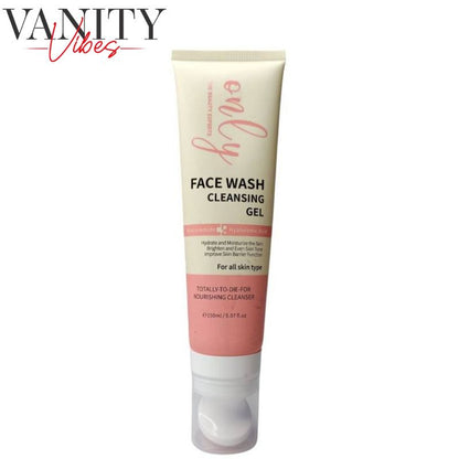 Only The Beauty Experts Face Wash Cleansing Gel with Niacinamide & Hyaluronic Acid 150ml Hydrating & Brightening Cleanser