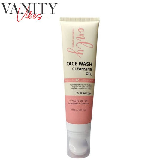 Only The Beauty Experts Face Wash Cleansing Gel with Niacinamide & Hyaluronic Acid 150ml Hydrating & Brightening Cleanser